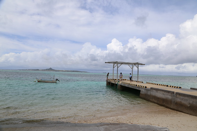 Beach in Bise Village, Okinawa, Japan