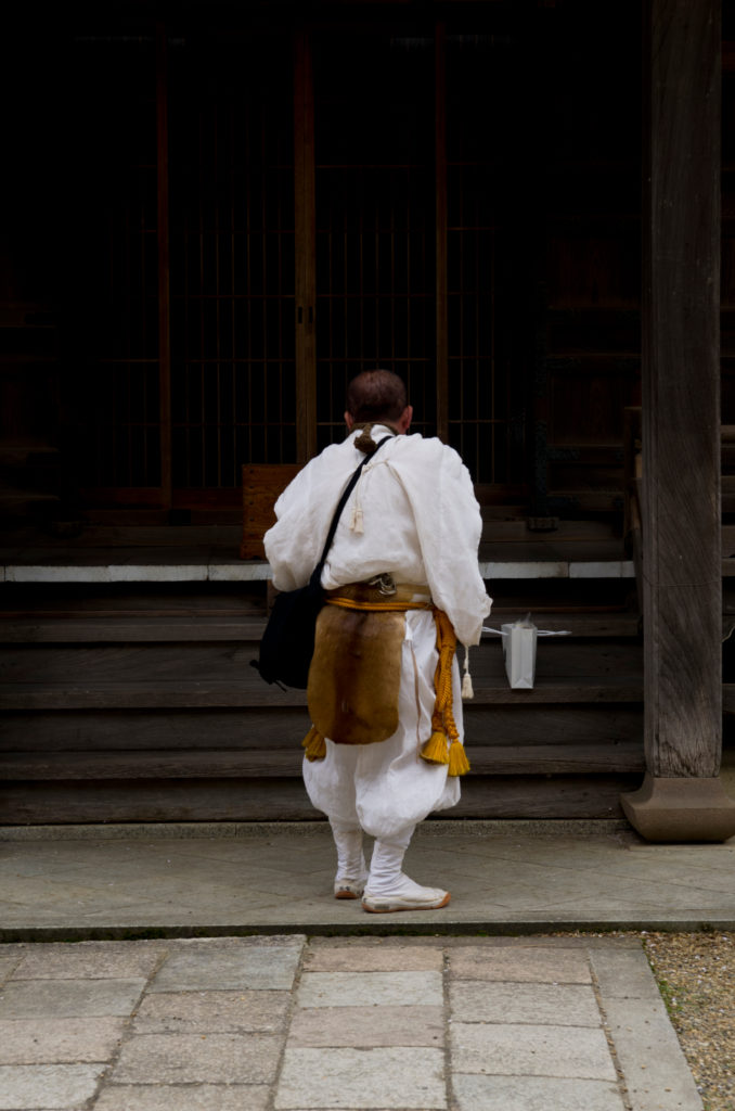 Yamabushi monk in training