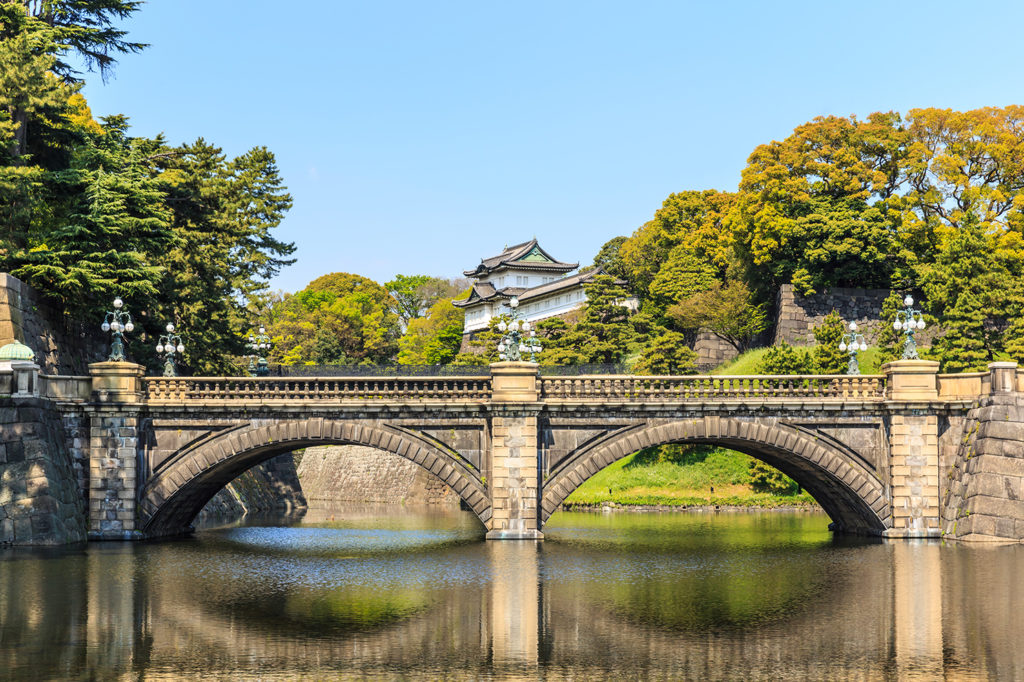 Tokyo Imperial Palace Nijubashi bridge