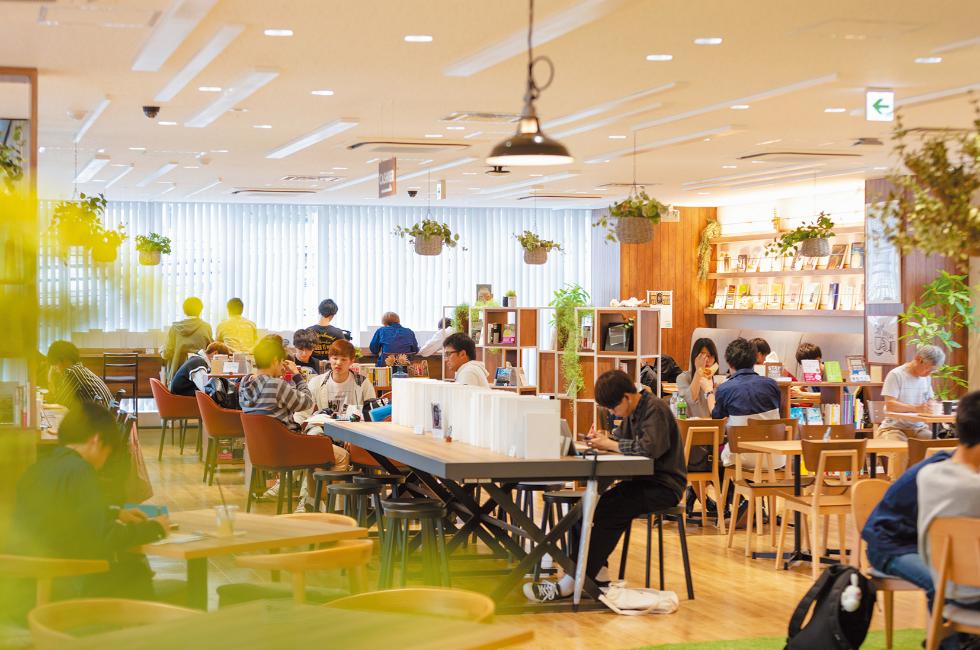image depicting a cafe